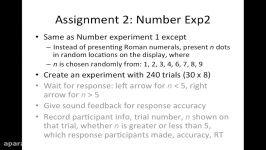 MATLAB Psychtoolbox Tutorial Part 7 Solution  Number Exp2