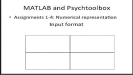 MATLAB Psychtoolbox Tutorial Part9 Data on numerical cognition