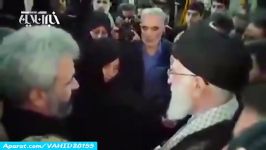 دیدار رهبر انقلاب خانواده فرزند شهید محسن حججی