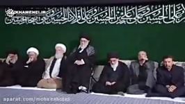 حاج منصور ارضی در مورد شهید حججی در حضور رهبر انقلاب