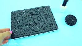 اموزش جامدادی بیسکوییت oreo جعبه سی دی