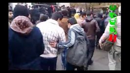 تجمع اعتراض آمیز دانشجویان دانشگاه پردیس درپی کشته شدن دانشج