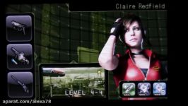 Resident Evil The Mercenaries 3D  Melee Moves  Claire Redfield