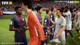 مقایسه فینال چمپیونز لیگ FIFA 18 PES 2018