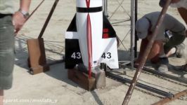 German V2 Rocket Scale Model Flight on an O motor