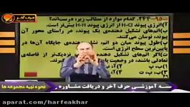 شیمی کنکور موسسه حرف آخرحل تست شیمی قسمت پنجم شیروانی