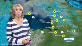 Emma Jesson  ITV Granada Weather 11Mar2017 HD