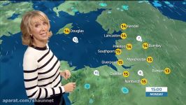 Emma Jesson  ITV Granada Weather 17Sep2017 HD