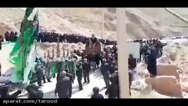 مراسم عزاداری ظهر روز عاشورا در روستای ویرانه دماوند