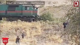 طرف قطار وایساد نذری بگیره حماسه سازی یک هموطن در اراک خخخخ
