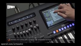 Yamaha Genos Live Control Seting