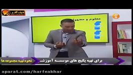 عربی کنکورموسسه حرف آخرتدریس معلوم ومجهول استادواعظ