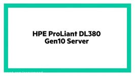 HPE ProLiant DL380 Gen10