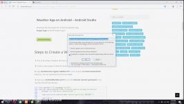 Create a Weather App on Android – Android Studio