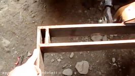 Part 1  Home made tractor attachment hiller row bed maker planting potatoes