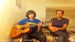 خوانندگی فوق العاده زیبای پدر پسر استعداد ایرانی