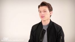 Spidey sense tinkling Tom Holland almost peed himself in the Spider Man suit