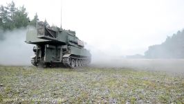 کلیپ جالبی اجرای آتش مستقیم توسط هویتزر M109A6 ارتش