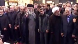 اقامه نماز بر پیكر مرحوم حاج داود احمدی نژاد