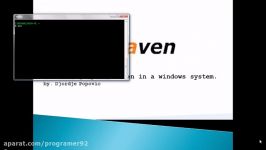 How to install apache maven in a windows system