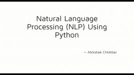 آموزش پردازش زبان طبیعی یا همان NLP بوسیله Python