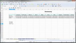 33 Libre Office  Calc Open Office  Calc Excel Tut