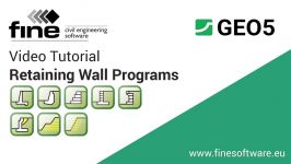 GEO5 Tutorials Introduction to Retaining Wall Design Programs