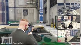 گیم پلی بازی جی تی ای 5 آنلاین  1 GTA Online Heist 3