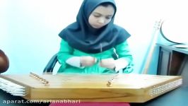 چهار مضراب شور دوره ابتدایی سنتور پایور