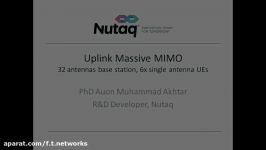 Massive MIMO Uplink Demo  32 antennas 6x single antenna UEs