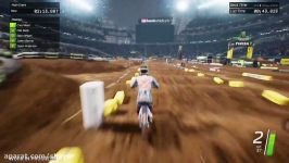 Early Gameplay Of The New Monster Energy Supercross Videogame