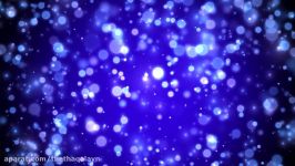 8K Classic Moving Background  Blue Relaxing Bokeh Stars