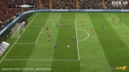 مقایسه گرافیکی FIFA 18 PES 2018