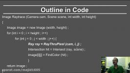 Online Graphics Course Raytracing 2 Camera Ray Casting