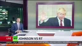 Boris Johnson says MPs speaking to RT is a ‘scandal’...despite his dad appearing only last month