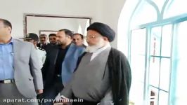 بازدید امام جمعه وفرماندار پروژه مسجد امام حسینع