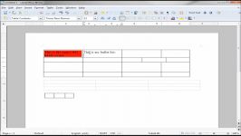 LibreOffice Writer 54 Inserting data and table toolba