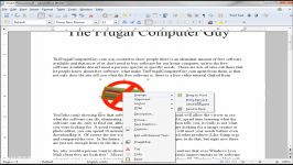 LibreOffice Writer 69 Picture Graphics  Part 5 Cont