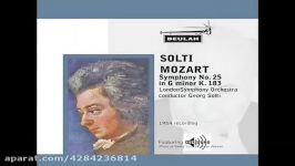 Mozart Symphony No.25 in 3 minutes LSO Georg Solti