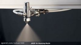 Spray Demonstration of the JAUSF Air Atomizing Nozzle from Spraying Systems Co.