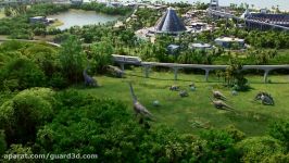 گیم پلی بازی JURASSIC WORLD EVOLUTION