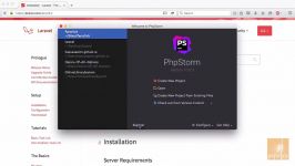 ۳  استفاده PHPStorm لاراول