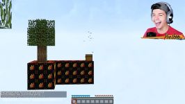 1v1v1v1 FIRE PRESTONPLAYZ LUCKY BLOCK SKY WARS  Minecraft Mods