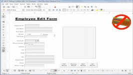 LibreOffice Base 35 Repostioning Fields on a Form