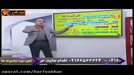 شیمی کنکور موسسه حرف آخرمول بر ظرفیت قسمت دوم شیروانی