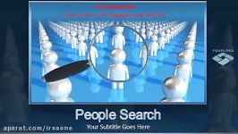 قالب پاورپوینت سه بعدی متحرک people search