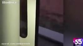 باز شدن ناگهانی در واگن مترو تهران کرج هنگام حرکت قطار