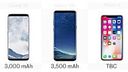 بررسی مقایسه سه گوشی آیفون x گلکسی اس 8 اس8 پلاس