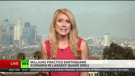 تمرین آمادگی زلزله میلیون هانفر برای لرزه بعدی کالیفرنا
