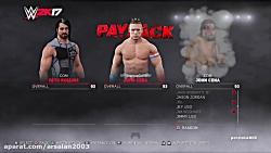 گیم پلی بازی کشتی کج WWE 2K17 قهرمانی سنگین وزن زرشک 